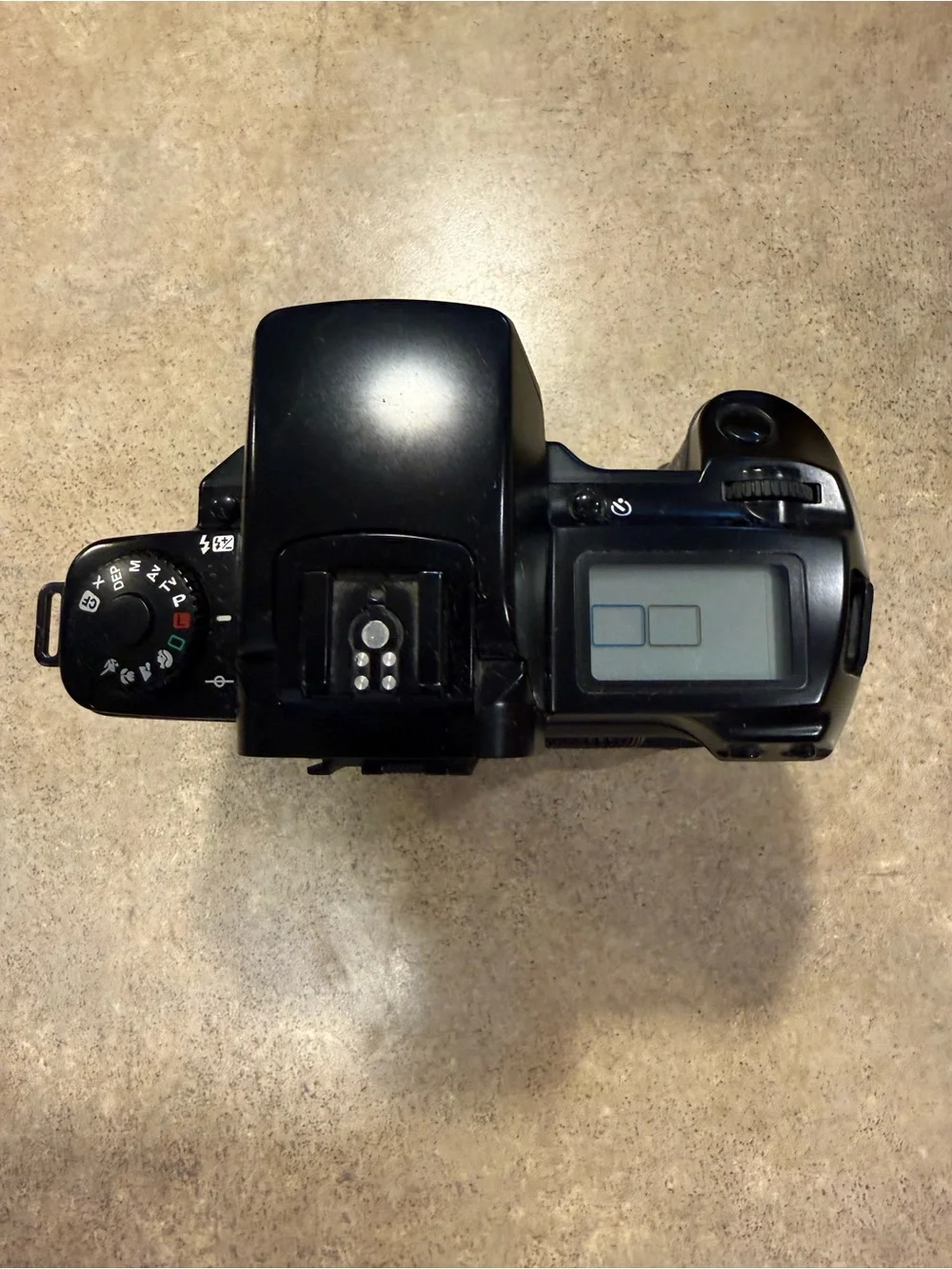 Canon EOS-A2 35mm SLR Film Camera Body w/ Vertical Grip VG-10 - NO LENS - Tested